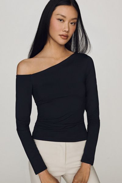 Maeve Off-Shoulder Long-Sleeve Top
