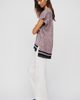 Maeve Oversized Wool Cotton Short Sleeve V-Neck Sweater - 2