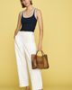 Maeve Painter Mid-Rise Tapered Jeans - 1