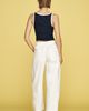 Maeve Painter Mid-Rise Tapered Jeans - 6