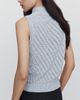 Maeve Pearl Roll Neck Sweater Tank Top - 3