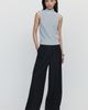 Maeve Pearl Roll Neck Sweater Tank Top - 4