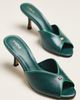 Maeve Peep-Toe Kitten Heels - 1