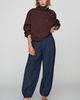 Maeve Pinstripe Trouser Joggers Pants - 1