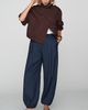 Maeve Pinstripe Trouser Joggers Pants - 4