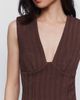Maeve Plunge Mini Dress - 2
