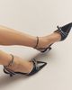 Maeve Pointed-Toe Ankle-Strap Bow Heels - 2