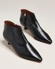 Maeve Pointed-Toe Leather Ankle Boots - 1