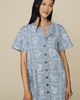 Maeve Pollie Swing Buttondown Mini Dress - 1