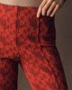Maeve Poppy Jaquard Kick-Flare Pull-On Pants - 4