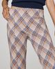 Maeve Poppy Plaid Kick-Flare Pull-On Pants - 3