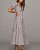 Maeve Puff Sleeve Midi Dress - 3