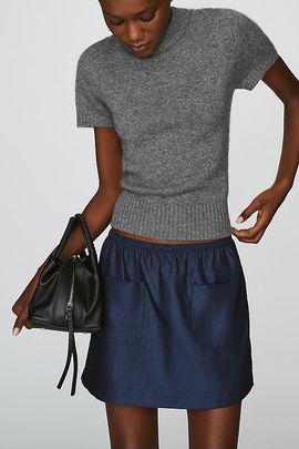 Maeve Pull-On Mini Skirt