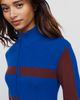 Maeve Quarter Zip Knit Mini Dress - 6