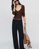Maeve Relaxed Draped Trousers Pants - 1