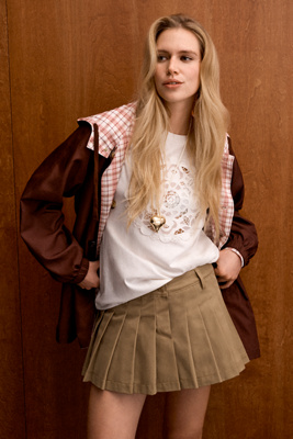 Maeve - Reversible Hooded Trench Coat Jacket