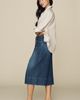 Maeve Reworked High-Rise Wide-Leg Culotte Jeans - 3