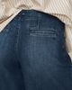 Maeve Reworked High-Rise Wide-Leg Culotte Jeans - 4