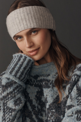 Maeve - Ribbed Cashmere Headband display picture 1