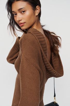 Maeve Ribbed Roll Neck Sweater