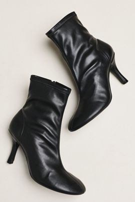 Maeve Round-Toe Sock Boots