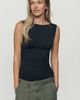 Maeve Ruched Boat-Neck Tank Top - 1