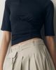 Maeve Ruched Boat-Neck Top - 2