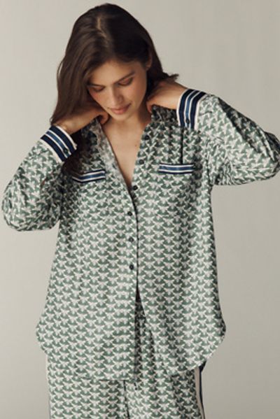 Maeve Rudi Silken Buttondown Shirt