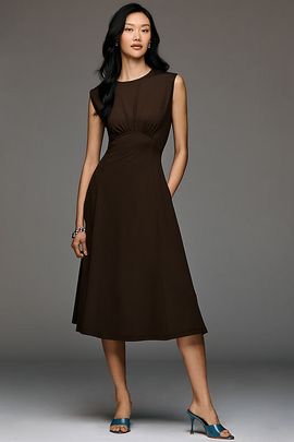 Maeve Sabine Knit Midi Dress