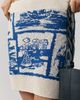 Maeve Sailing Scene Knit Mini Skirt - 2