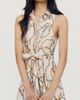 Maeve Satin Tie Twist Midi Dress - 2