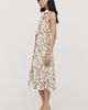 Maeve Satin Tie Twist Midi Dress - 3