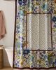 Maeve Scarf Cotton Printed Shower Curtain - 1