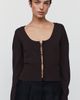 Maeve Scoop Neck Cardigan - 2