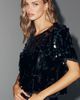 Maeve Sequin Boxy Tee - 1