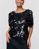Maeve Sequin Boxy Tee - 5