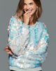 Maeve Sequined Crew Neck Sweatshirt - 1