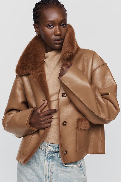 Maeve Shearling Jacket