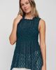 Maeve Sheer Lace Asymmetrical Top - 1