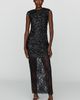 Maeve Sheer Lace Panel Dress - 2