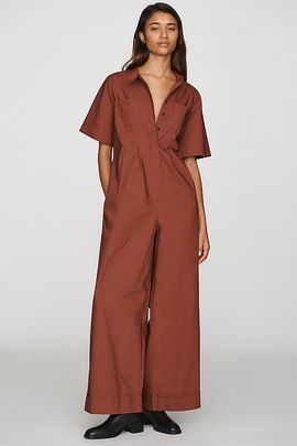 Maeve Shirting Jumpsuit