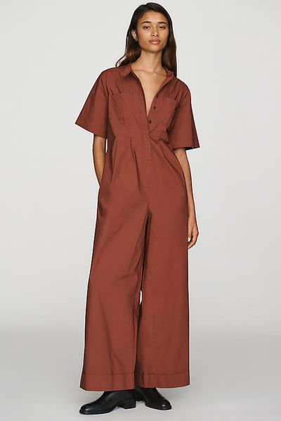 Maeve Shirting Jumpsuit