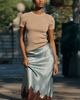 Maeve Short-Sleeve Cashmere Sweater - 1