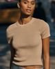 Maeve Short-Sleeve Cashmere Sweater - 2