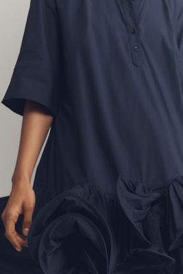 maeve collared poplin swing mini dress Tommiraehilton on LTK
