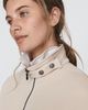 Maeve Short-Sleeve Funnel-Neck Zip-Up Sweatshirt - 4