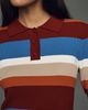 Maeve Short-Sleeve Polo Sweater - 5