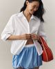 Maeve Shrunken Bennet 100% Cotton Buttondown Shirt - 1