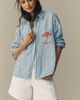Maeve Shrunken Bennet Seersucker Buttondown Shirt - 3