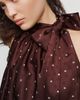 Maeve Silken Scarf Neck Top - 2